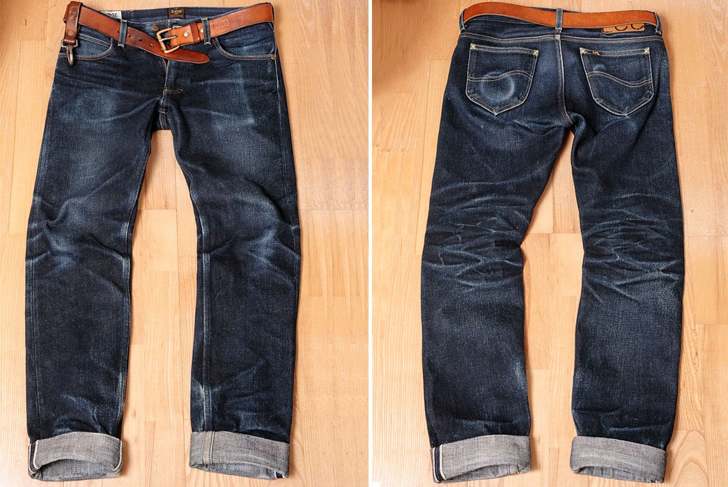 Lee 101 Rider 19 oz. (11 Months, 3 Wash) - Fade of the Day