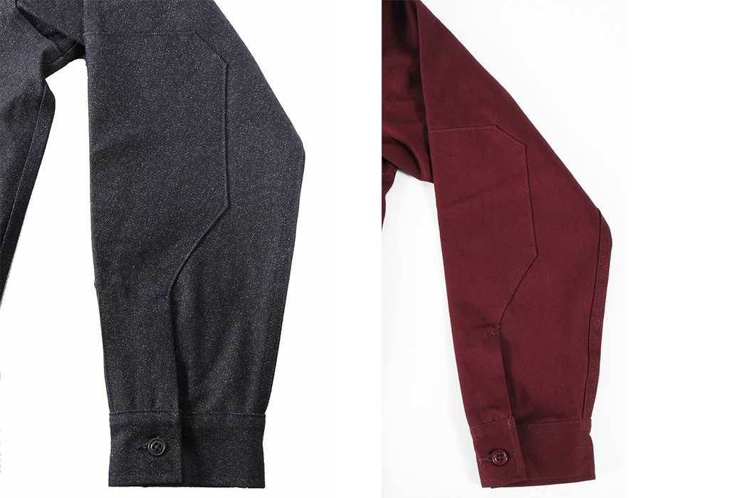 left-field-garage-jackets-salt-and-papper-and-maroon-sleeve