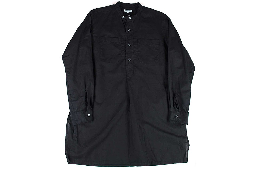 long-sleeved-linen-popovers-five-plus-one-plus-one-engineered-garments-banded-collar-long-shirt-black-handkerchief-linen