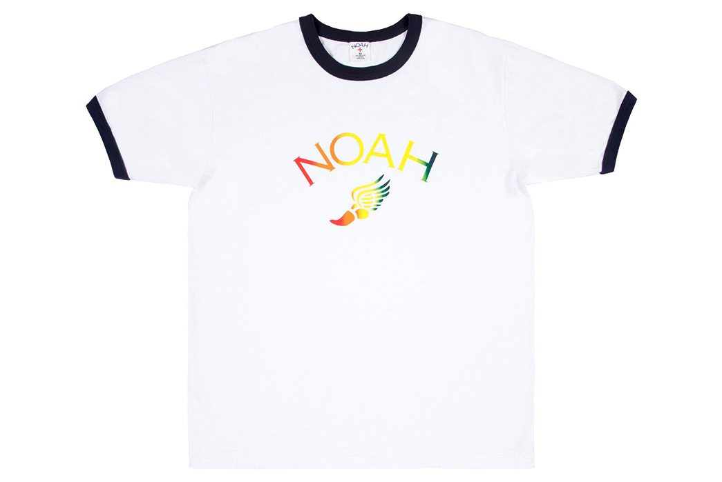 Noah's-Brendon-Babenzien-on-Trying-To-Run-a-Brand-the-Right-Way-(Part-One)---Beneath-the-Surface-Fig.-3---Noah-Winged-Foot-Ringer-t-shirt,-made-from-100%-recycled-cotton-(via-Noah)