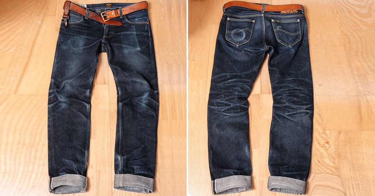 Lee 101 Rider 19 oz. (11 Months, 3 Wash) - Fade of the Day