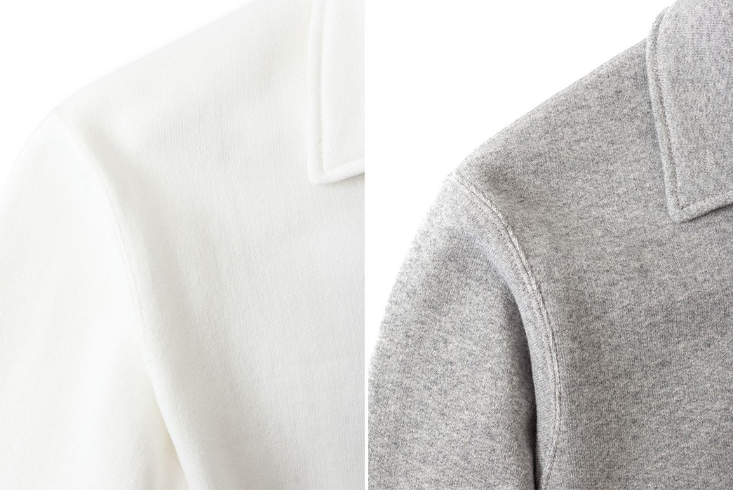 the-real-mccoys-quarter-zip-sweatshirts-white-and-grey-right-shoulders