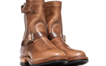 viberg-natural-chromexcel-engineer-boot-pair-front-side
