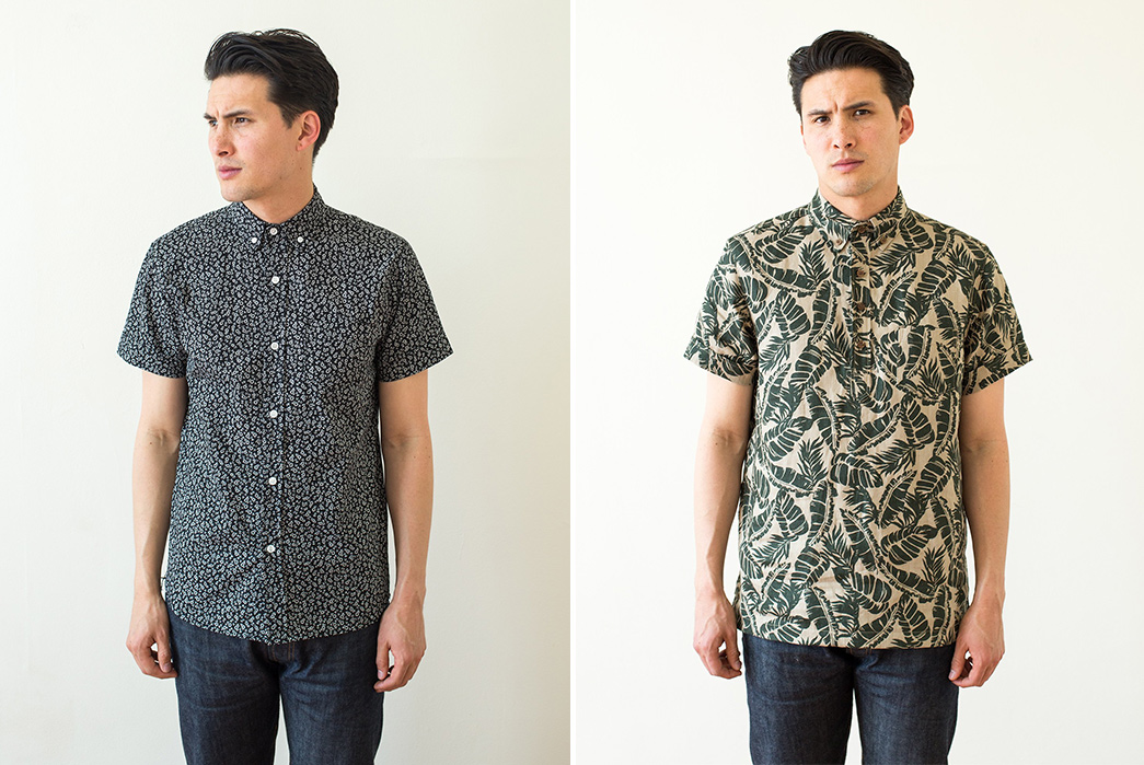 3sixteen-spring-shirts-black-floral-and-tan-floral