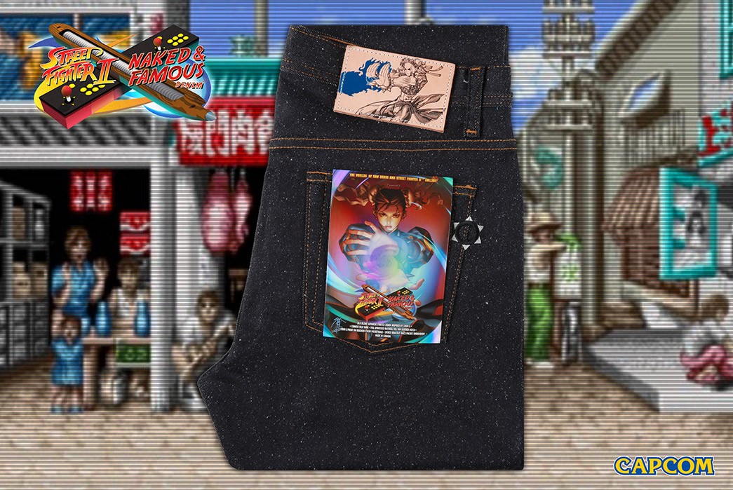 Street Fighter II x Naked & Famous Team Up for a Second Round of Jeans