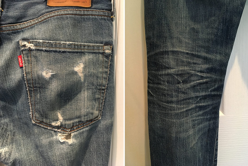 Fade-of-the-Day---Levi's-511-(~7-Years,-Unknown-Washes,-1-Soak)-back-pocket-and-back-leg