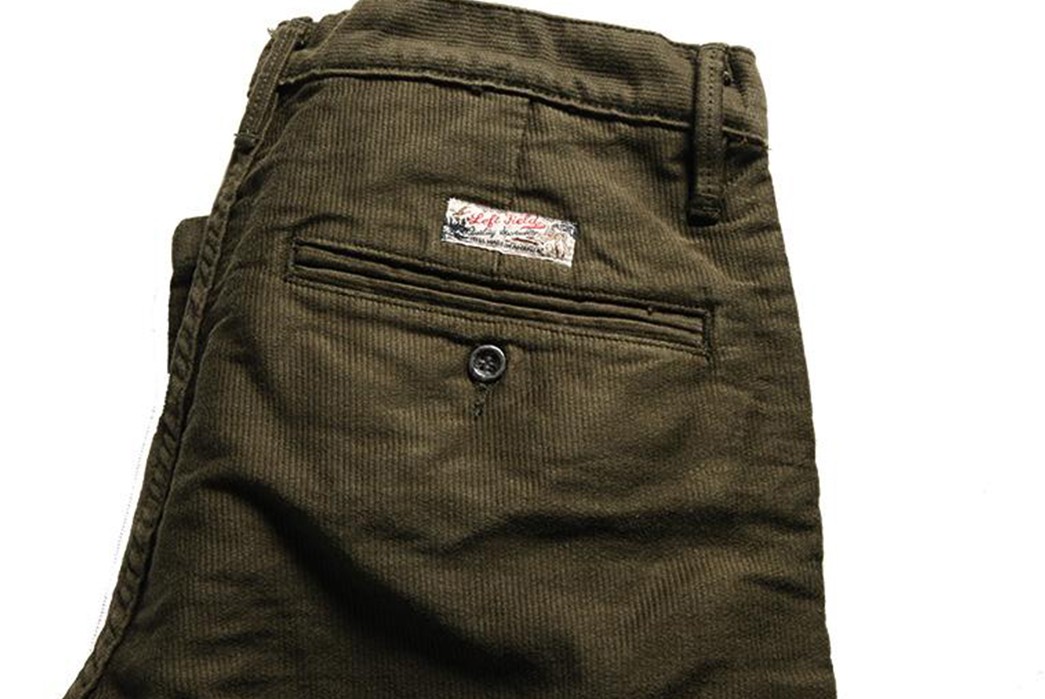 Left-Field-N1-Deck-Cord-Chinos-olive-back-pocket-and-brend