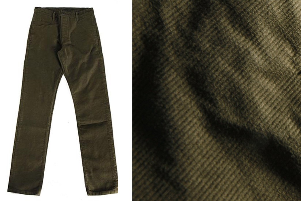 Left-Field-N1-Deck-Cord-Chinos-olive-front-and-detailed