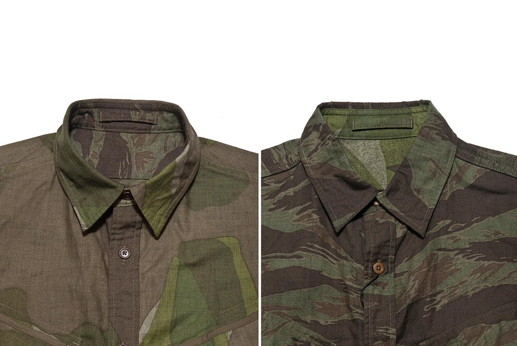 Nigel Cabourn’s Reversible Fatigue Shirt is Two Jackets in One