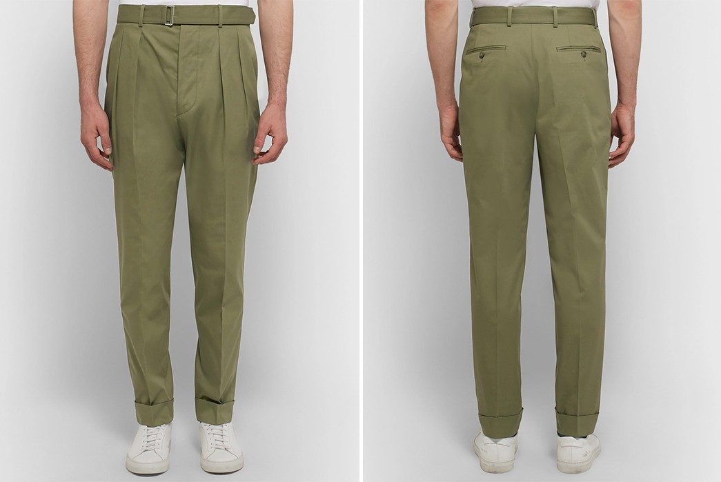 Pleated Chinos - Five Plus One