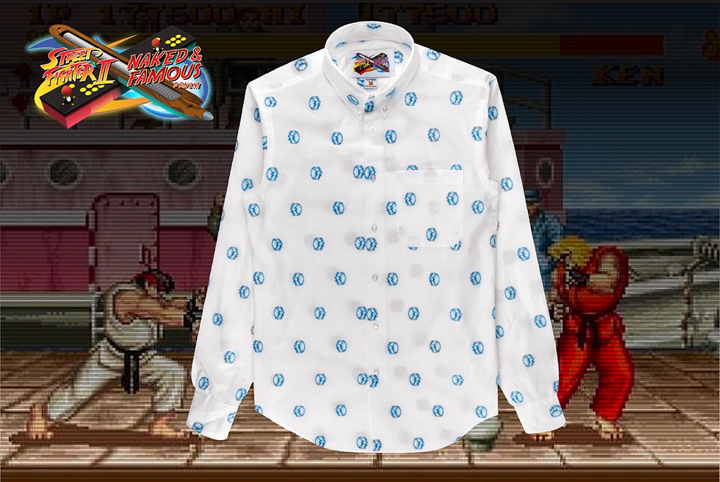 Street Fighter II x Naked & Famous Team Up for a Second Round of Jeans