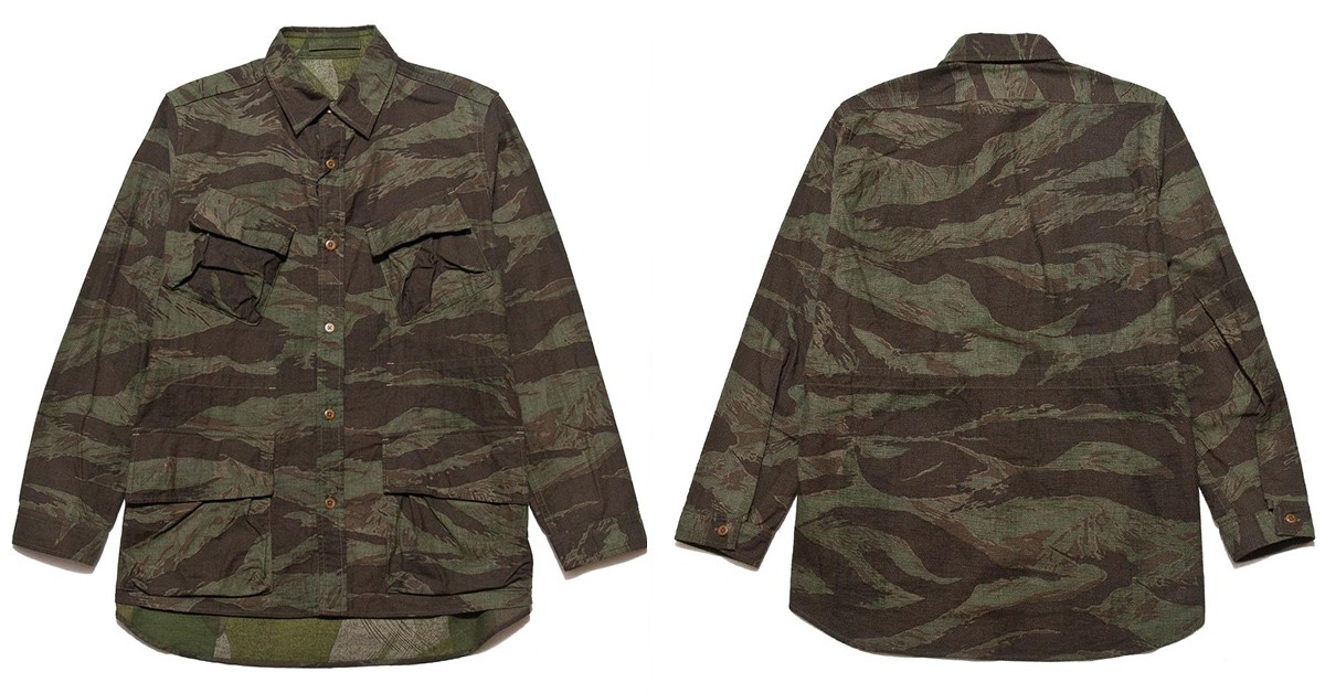 Nigel Cabourn's Reversible Fatigue Shirt is Two Jackets in One