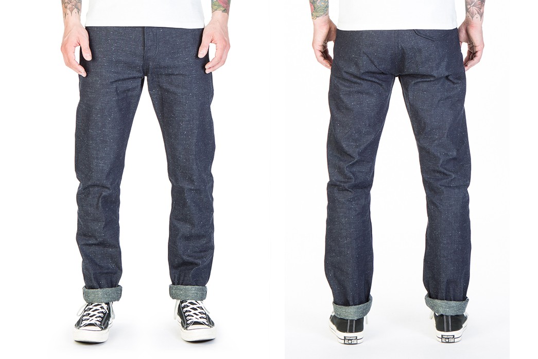 Summerweight-Denim-(-11Oz.)---Five-Plus-One-4)-Rogue-Territory-Officer-Trousers-Nep---9Oz.