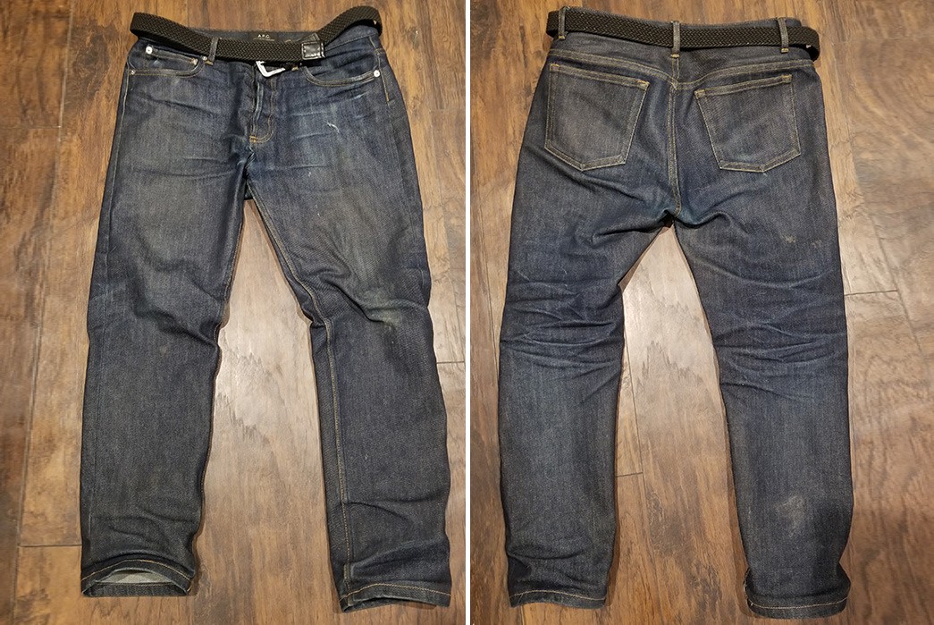 Fade-of-the-Day---A.P.C.-Petit-Standard-(3-Years,-1-Wash,-Soak)-front-back