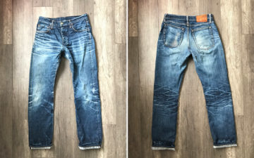 Fade-of-the-Day---Left-Field-Greaser-Cone-Mills-13-oz.-(1.5-Years,-2-Washes,-2-Soaks)-front-back