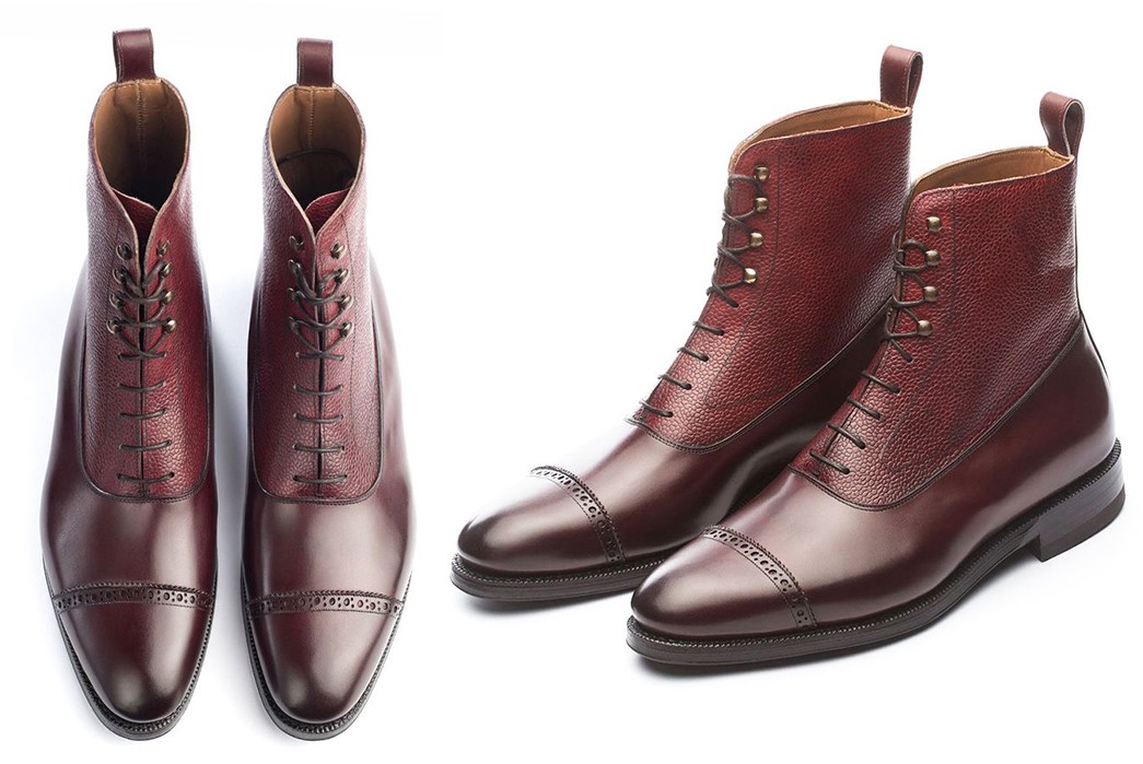 Perforated-Cap-Toe-Boots---Five-Plus-One 1) Meermin: Balmoral Boot