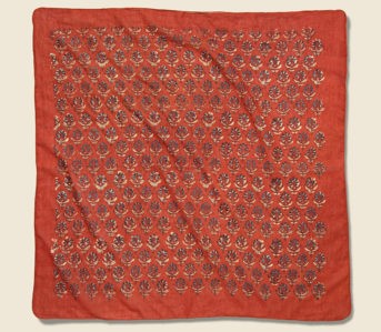 Red-Road-Hand-Blocked-Plant-Dyed-Bandanas-red