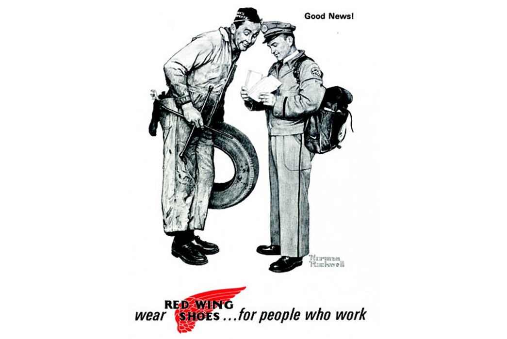 The-Evolution-of-US-Post-Office-Uniforms-Norman-Rockwell-for-Red-Wing.-Image-via-Pinterest.