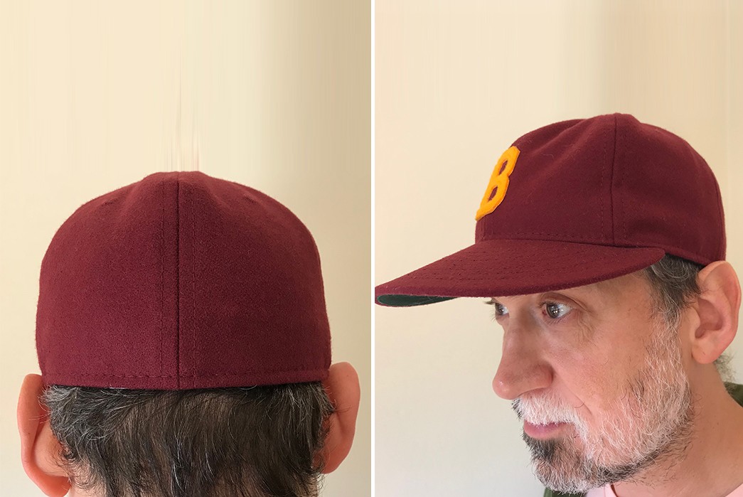Vintage-Style-Baseball-Caps---Five-Plus-One-(Plus-One-More!)-Bordeaux-back-and-sidey