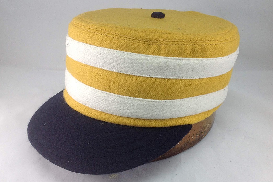 Vintage-Style-Baseball-Caps---Five-Plus-One-(Plus-One-More!)-white-blue-yellow