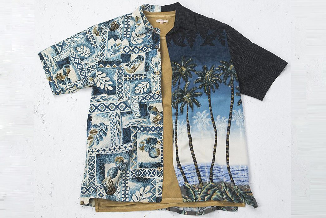 Dr.-Collectors-Split-Aloha-Shirts-blue-and-palms