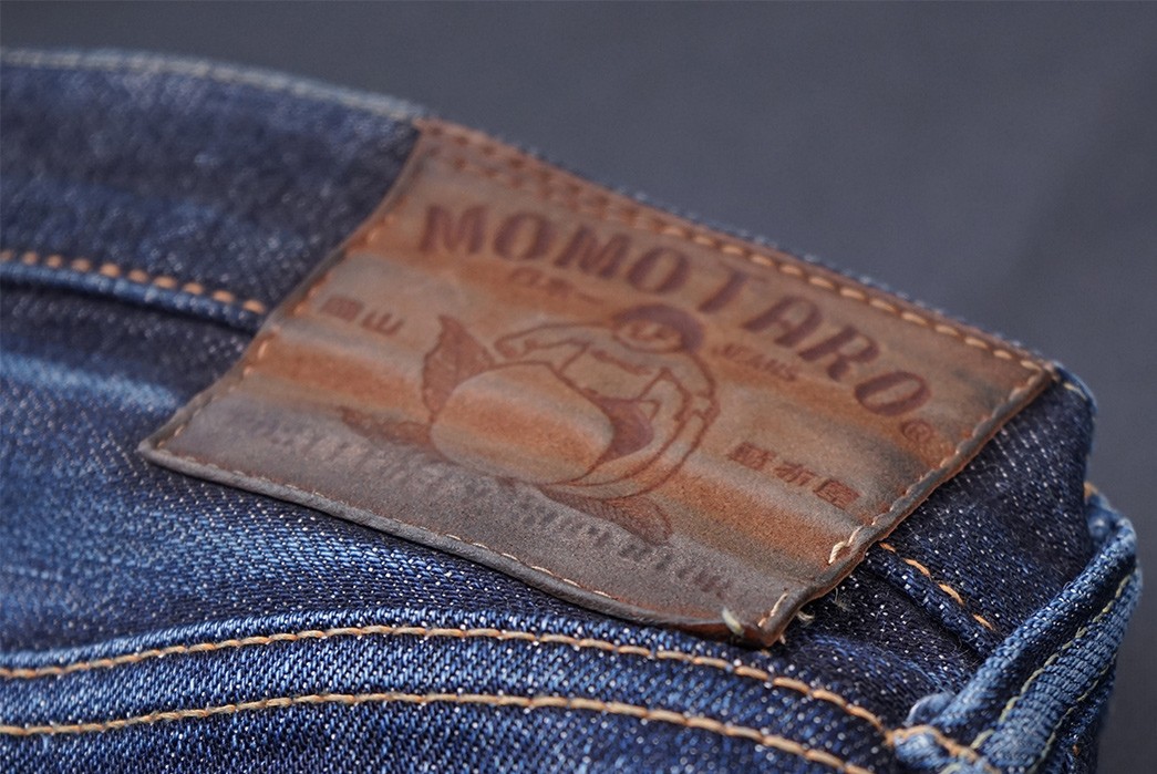 Fade-of-the-Day---Momotaro-0605-18-(13-Months,-2-Washes,-1-Soak)-back-leather-patch