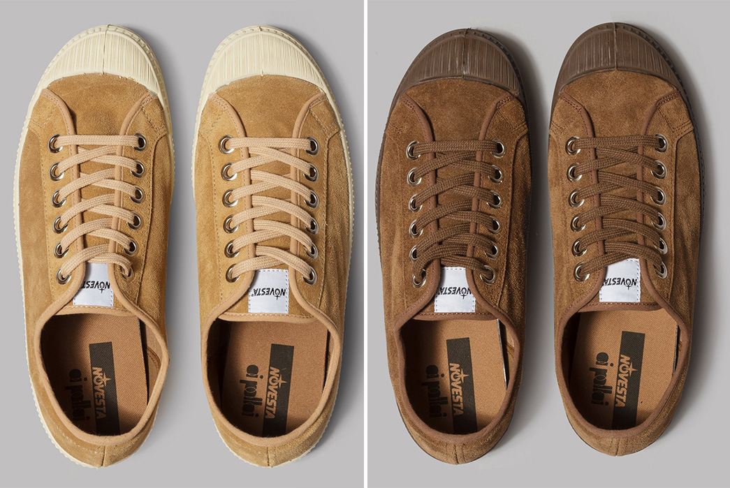 Oi-Polloi-Sneaks-into-Suede-with-an-Exclusive-Novesta-Collaboration-pair-beige-and-brown