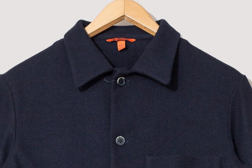 Barena-Offers-a-Simple-Italian-Made-Overshirt-front-collar