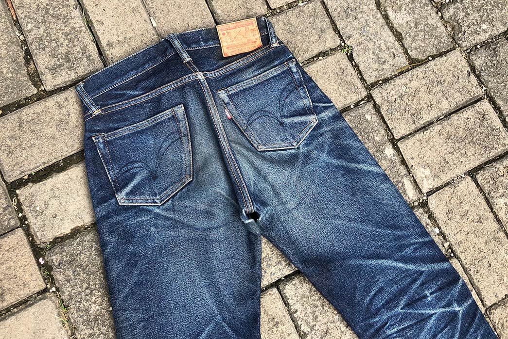 Fade-Friday---Samurai-Jeans-S710XX-(21-Months,-3-Washes)-back-top