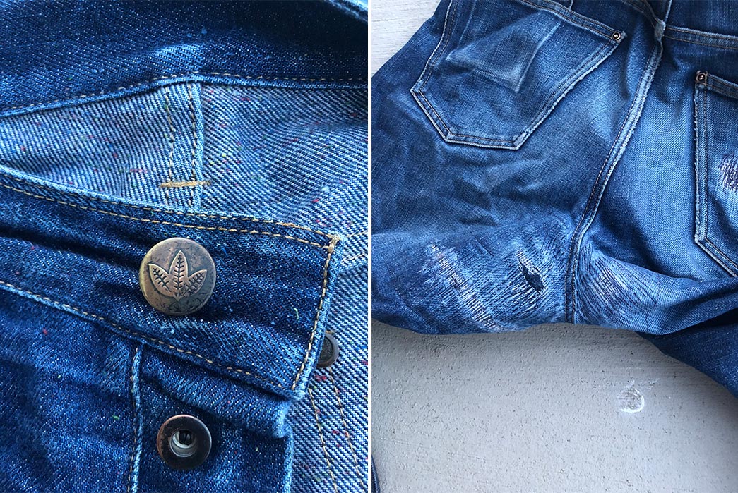 Fade-of-the-Day---Shockoe-Atelier-Rainbow-Nep-Jean-(~2-Years,-4-Washes,-1-Soak)-front-buttons-and-between-legs