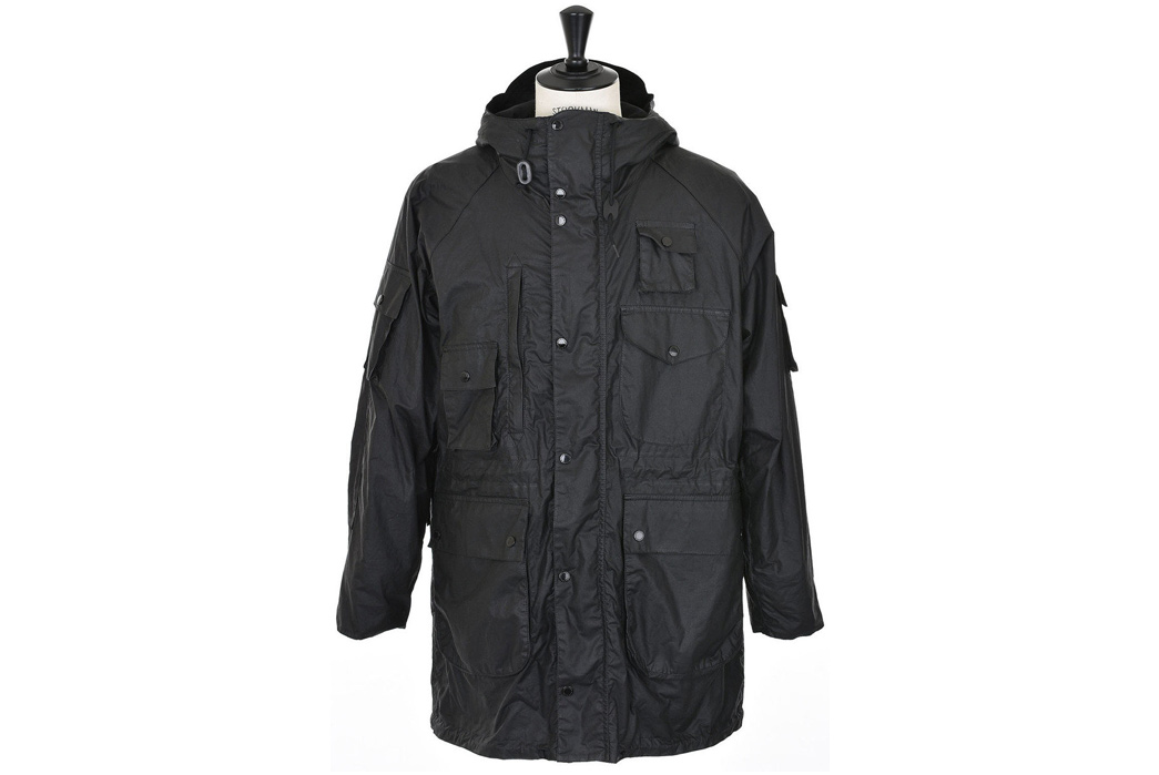 The Engineered Garments x Barbour Zip Parka Has Too Many Pockets
