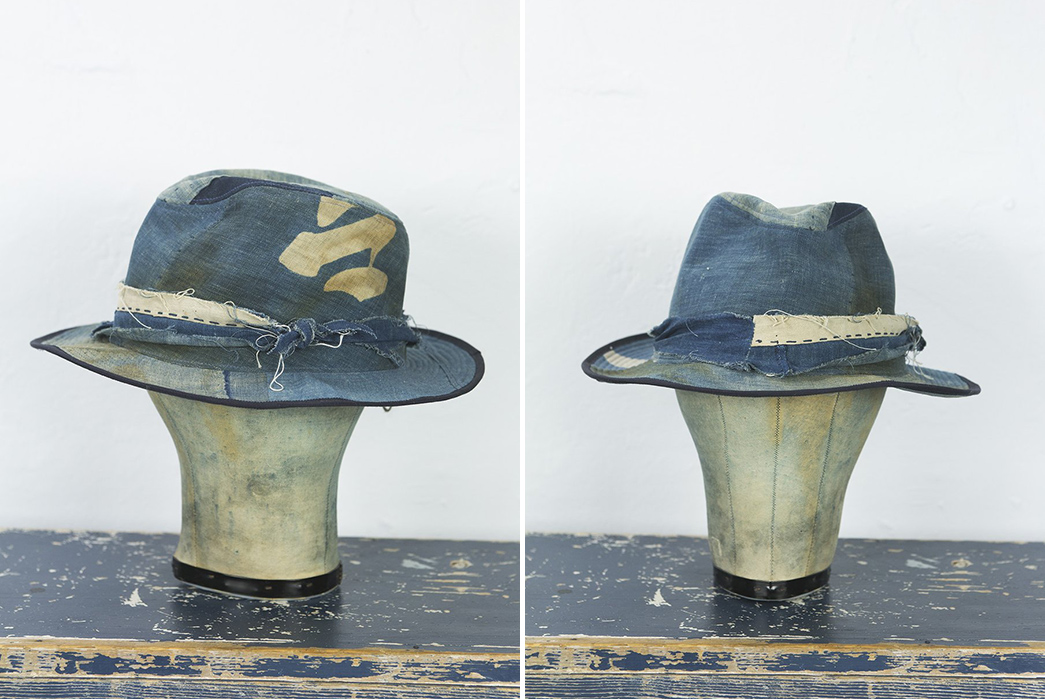 Dr. Collectors and H.W. Dog Upcycle 1930s Boro for Limited Edition Hats