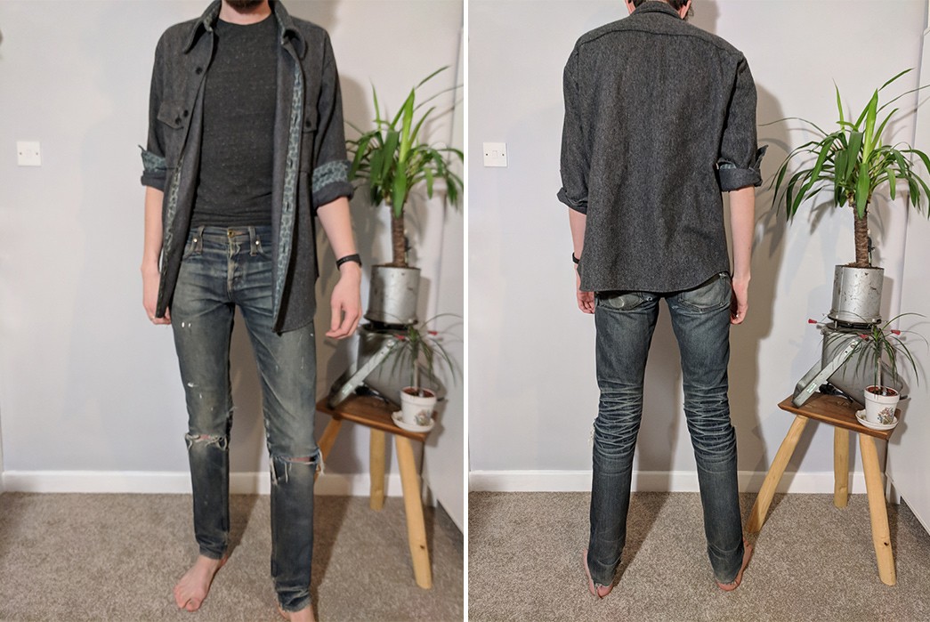 Fade-of-the-Day---Unbranded-UB101-(5-Years,-5-Washes)-model-front-back