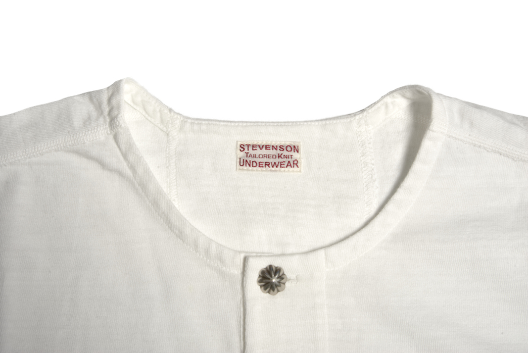 Stevenson-Overall-Co.-x-LEON-Magazine-Short-Sleeve-Henleys-white-front-detailed-collar