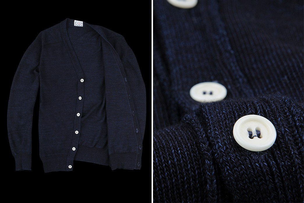 Tender's-Wool-Pattern-Cardigan-Twists-Like-Your-Favorite-Vintage-Jeans-front-open-and-buttons