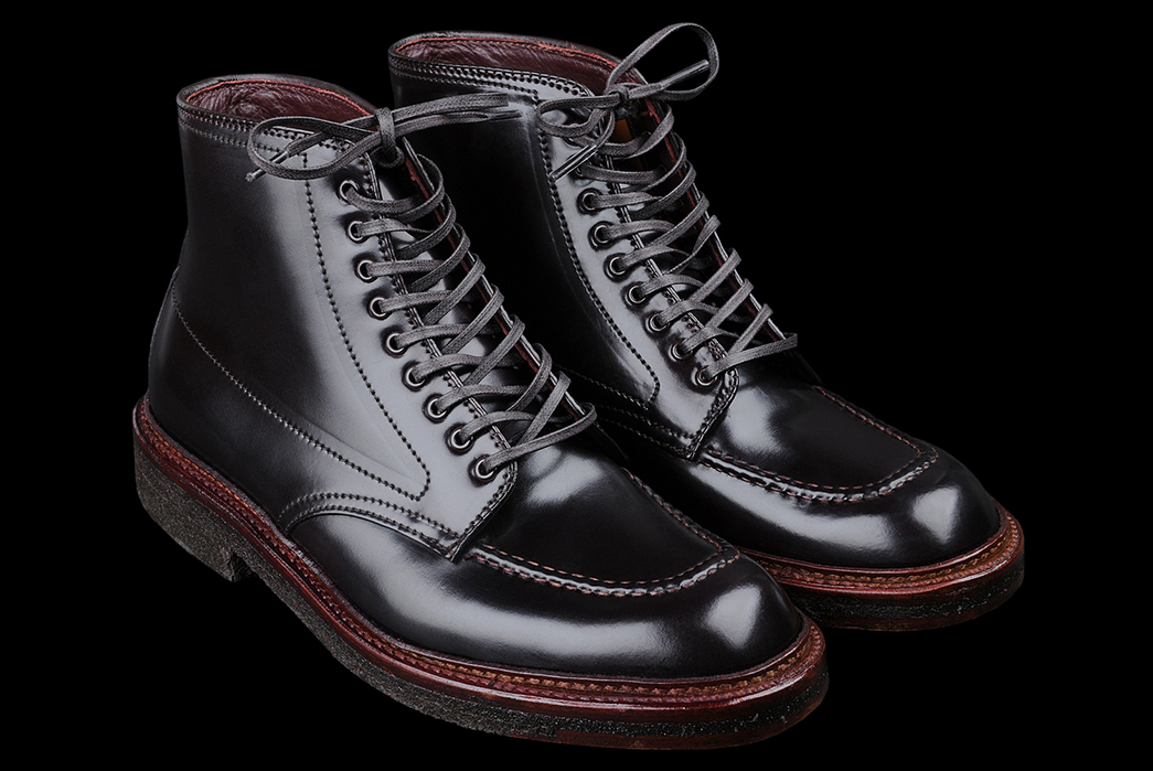 Alden-for-Unionmade-Shell-Cordovan-Indy-Boot-pair-front-side