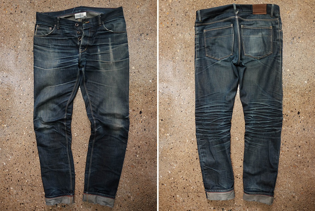 Fade-of-the-Day---Raleigh-Denim-Martin-(~3-Years,-0-Washes)-front-back