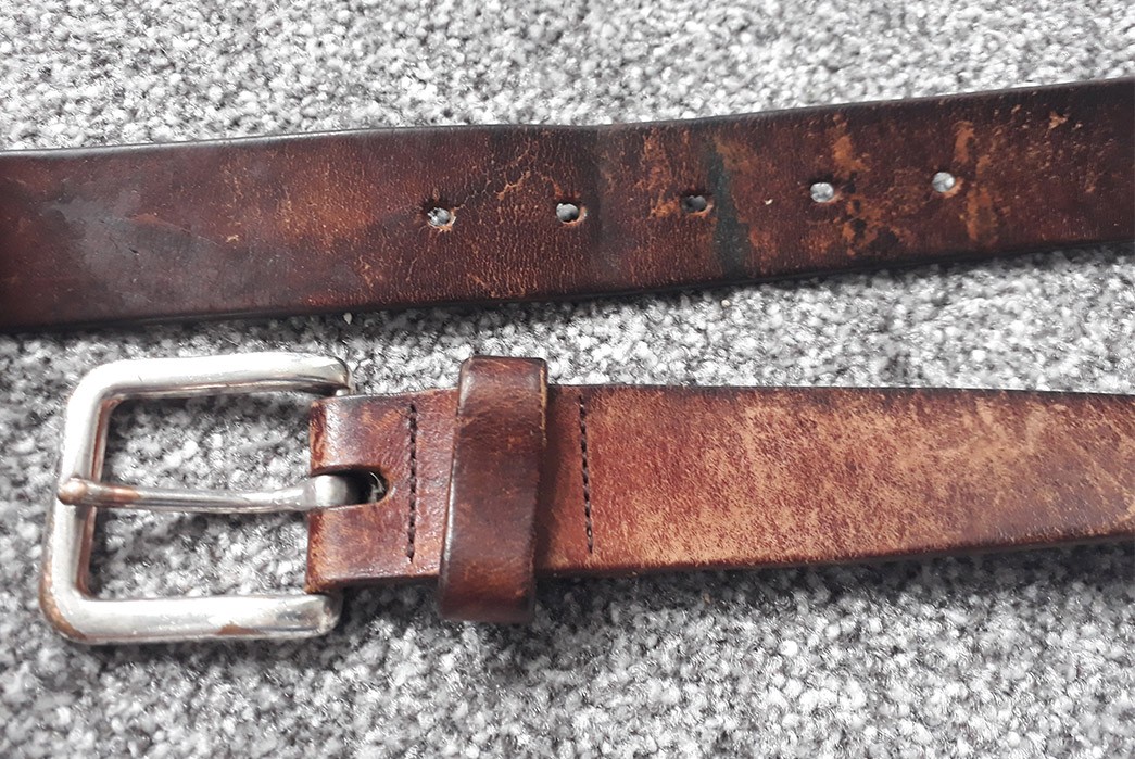 Fade-of-the-Day---Unknown-Leather-Belts-(~20-Years)-brown-buckle