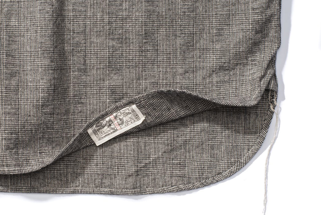 Pherrow's-Latest-Pullover-Pulls-Off-Maximum-Details-grey-front-down-selvedge