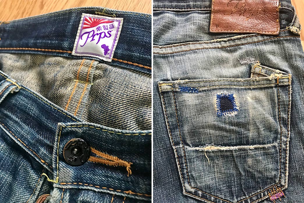 Fade-of-the-Day---PRPS-Barracuda-(10+-Years,-Unknown-Washes,-1-Soak)-front-button-and-back-pocket