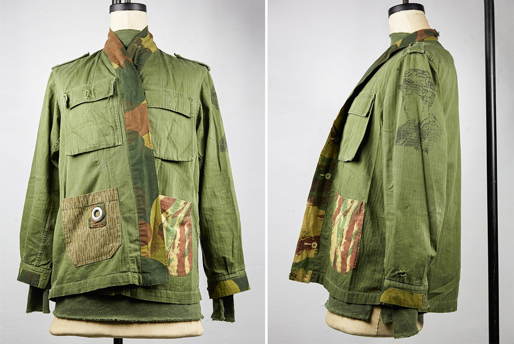Dr.-Collectors'-Latest-Remake-Mixes-Military-with-Kimonos-fatigue-gi-front-and-side