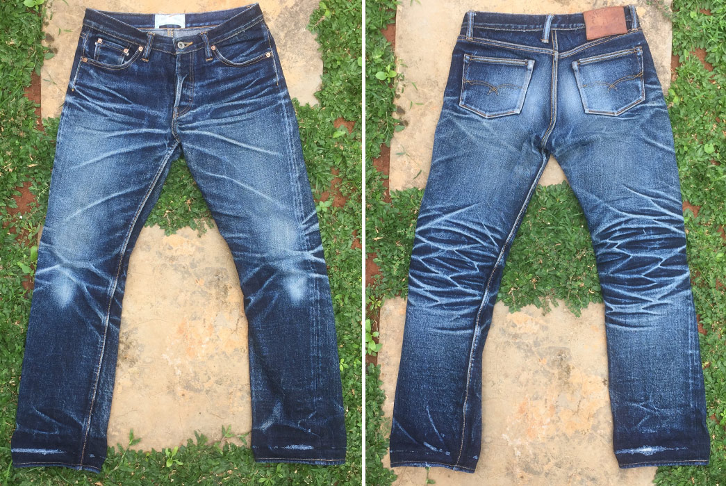 Oldblue Co. 21/23 oz. Beast (15 Months, 1 Wash) - Fade of 