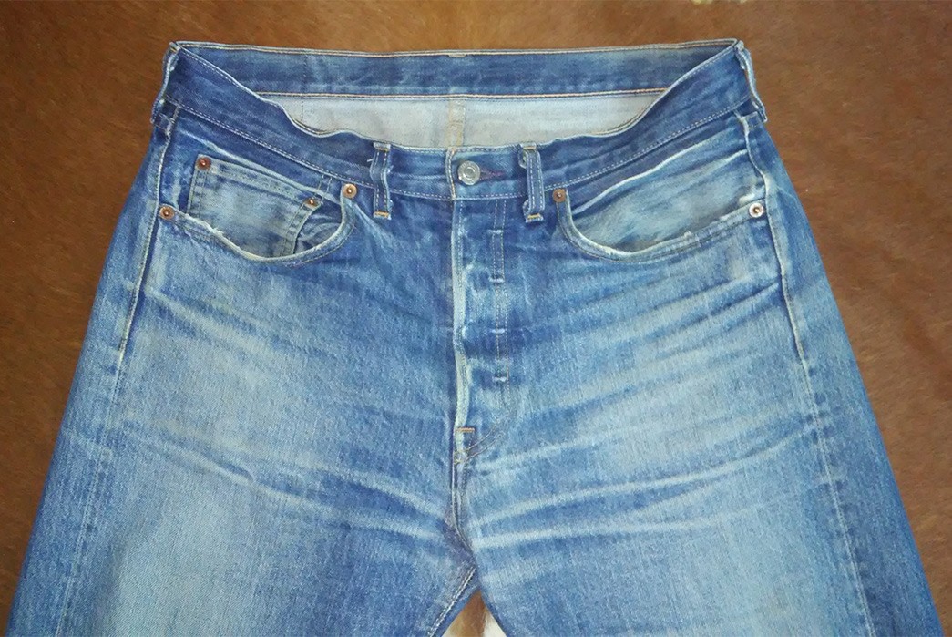 Fade-of-the-Day---LVC-1966-501-(~3-Years,-14-Washes,-2-Soaks)-front-top