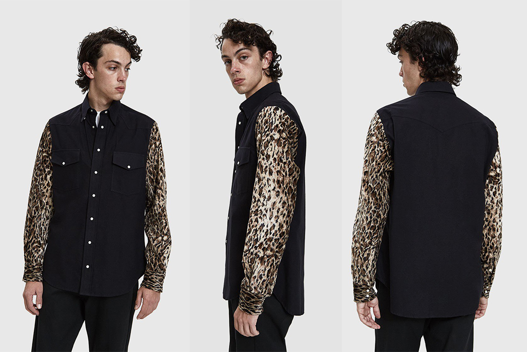 Gitman-Spots-an-Exclusive-Collection-for-Need-Supply-leopard-sleeves-front-side-back