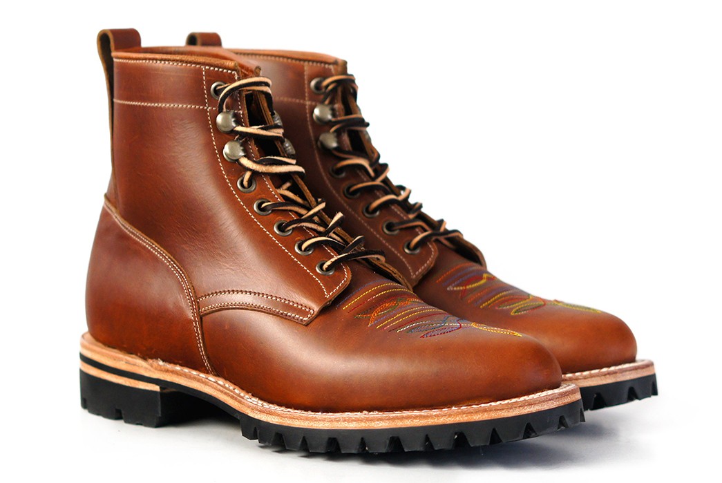 Unmarked-Rancher-Workman-100-Boots-brown-pair-side-front