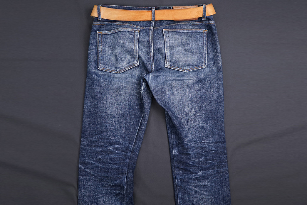 Fade-of-the-Day---Naked-&-Famous-Weird-Guy-Okayama-Spirit-3-(10-Months,-3-Washes,-1-Soak)-back