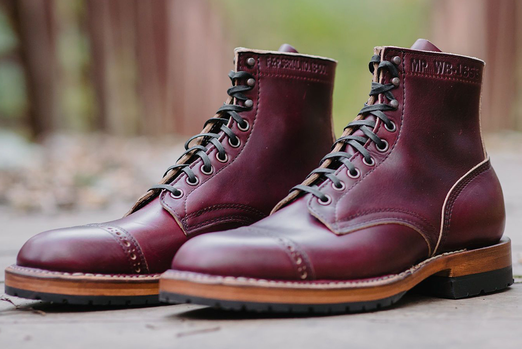 Franklin-and-Poe-Knock-Boots-with-White's-bordeaux-pair-side