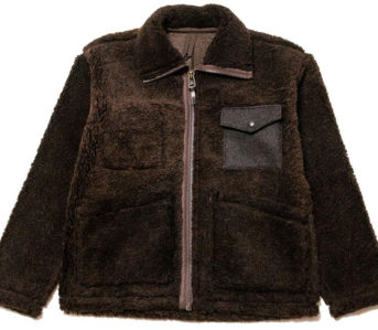 Nigel-Cabourn-40s-Wool-Alpaca-Pile-Jacket-front
