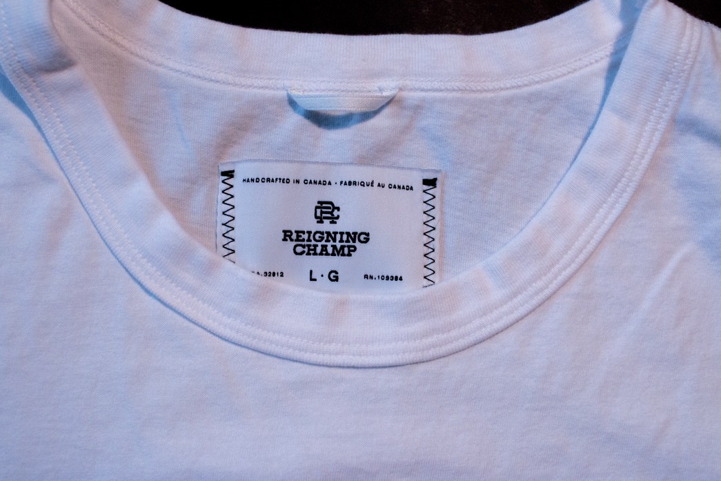 Reigning Champ Ringspun Jersey T-Shirt Review