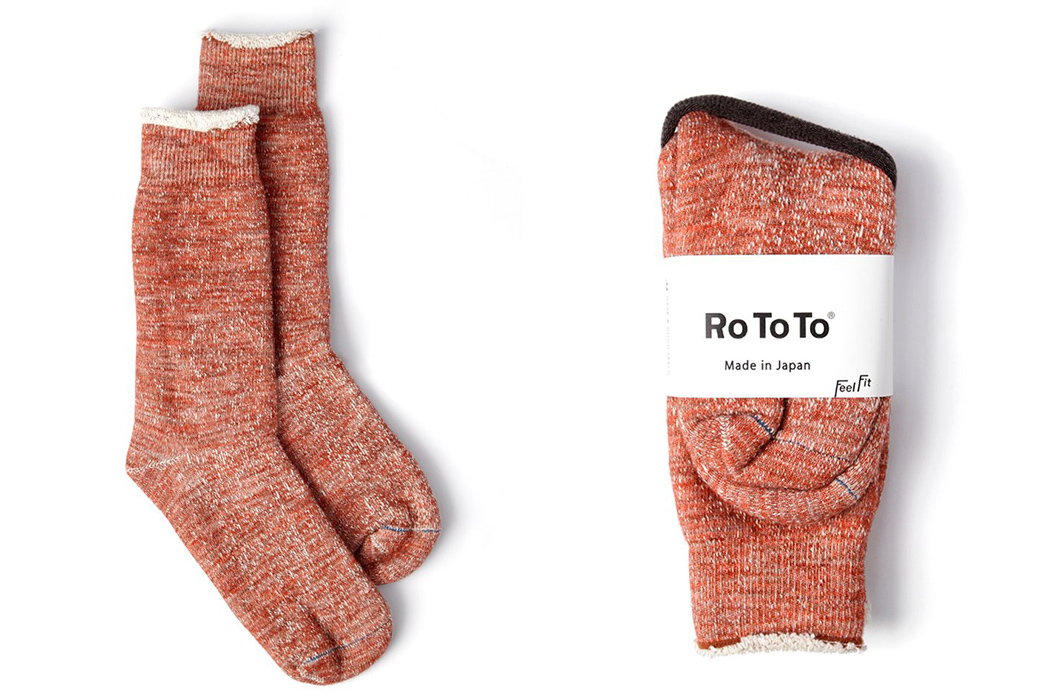 RoToTo-Double-Face-Socks-red